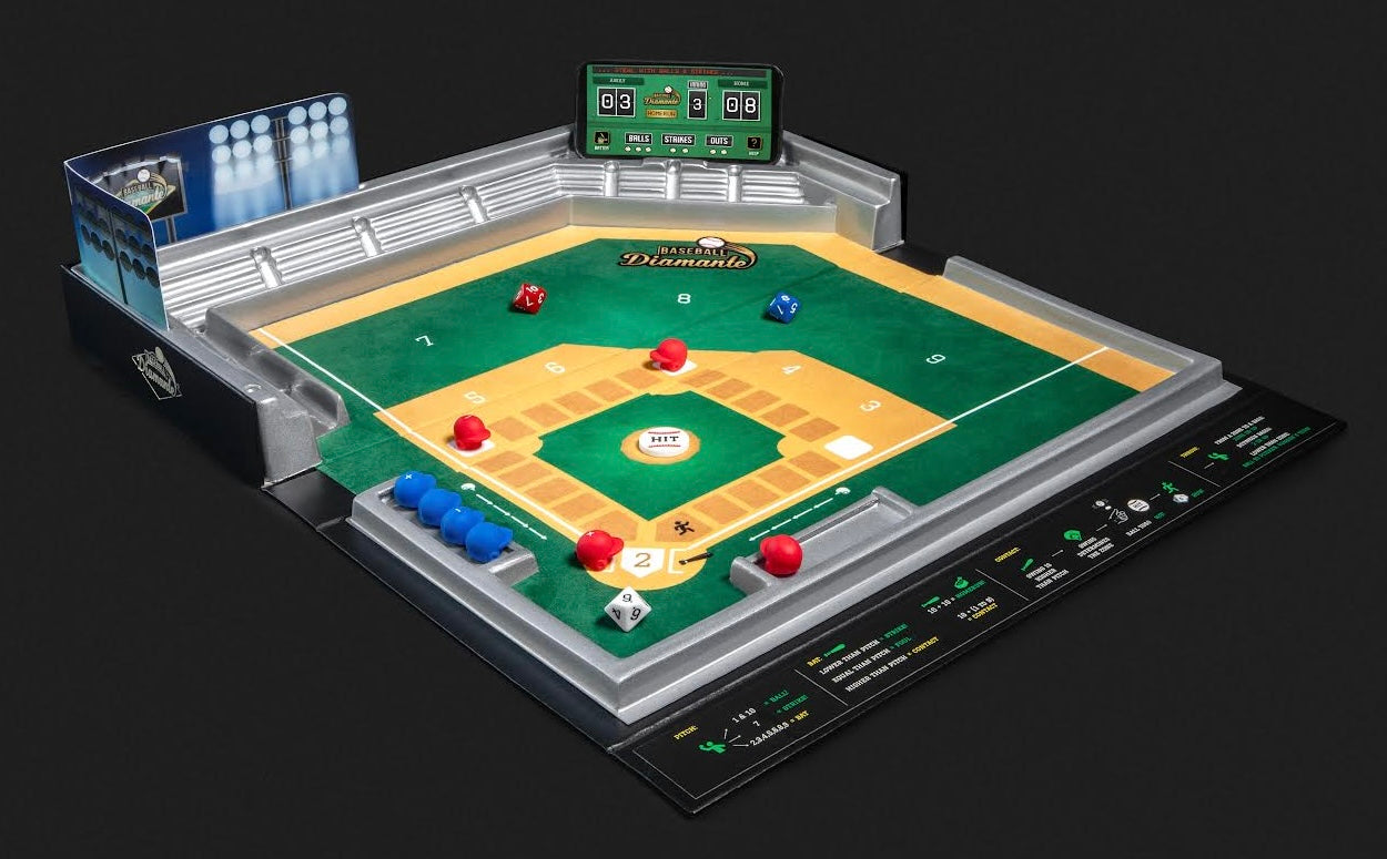 Baseball Diamante Boardgame. SOLD OUT.. KICKSTARTER COMING VERY SOON!