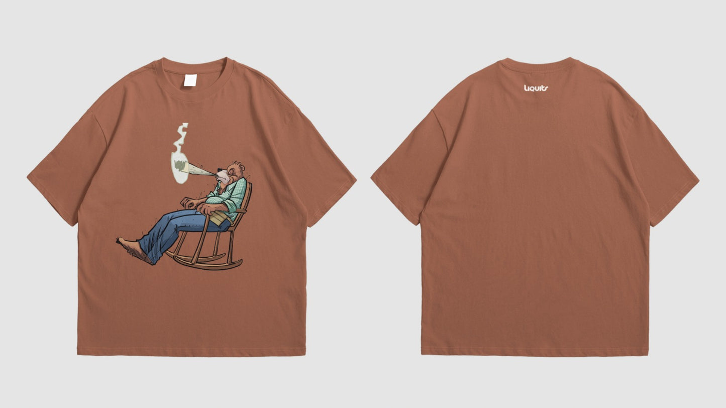 T-Shirt Oso Mecedora