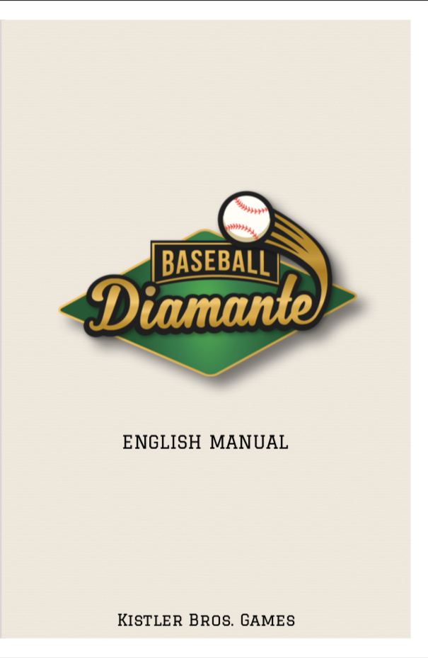 Baseball Diamante English Manual